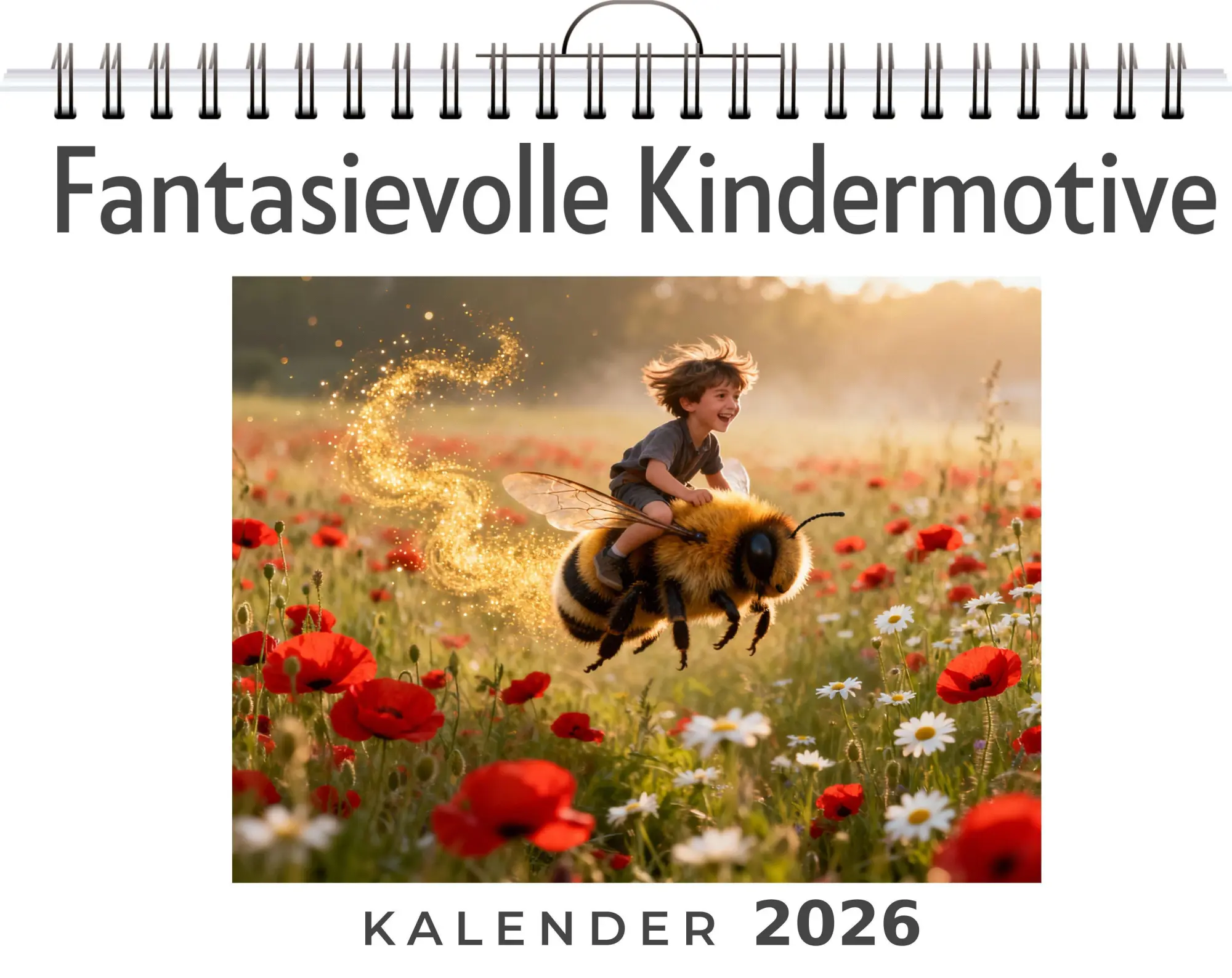 Cover: 9783695327256 | Fantasievolle Kindermotive | Nele Schmitt | Kalender | Deutsch | 2026