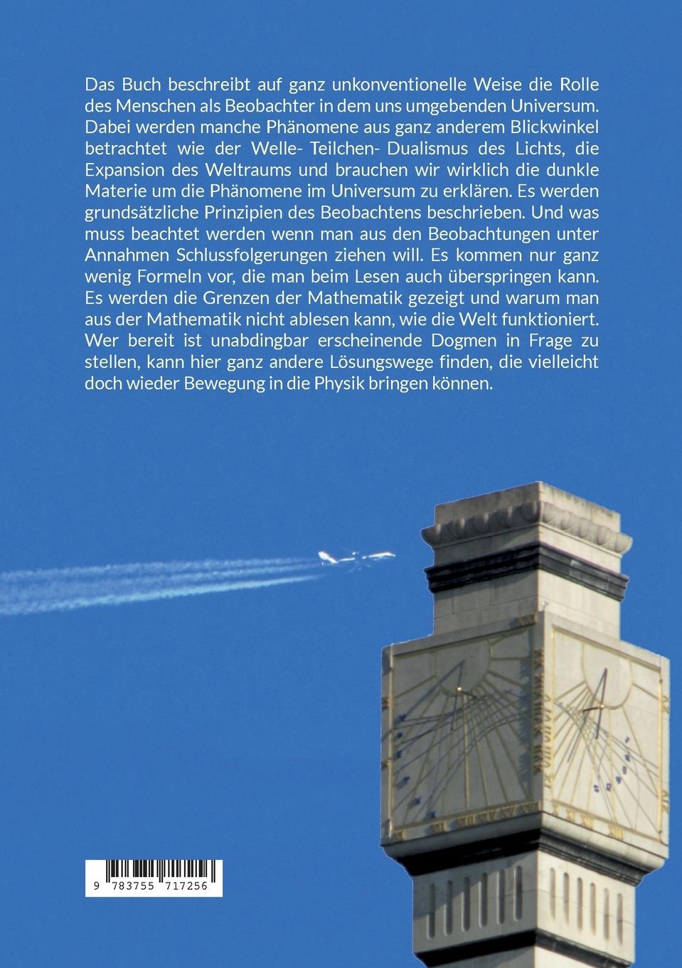 Rückseite: 9783755717256 | Die Relativität des Beobachters und die Gravitation | Darmer | Buch