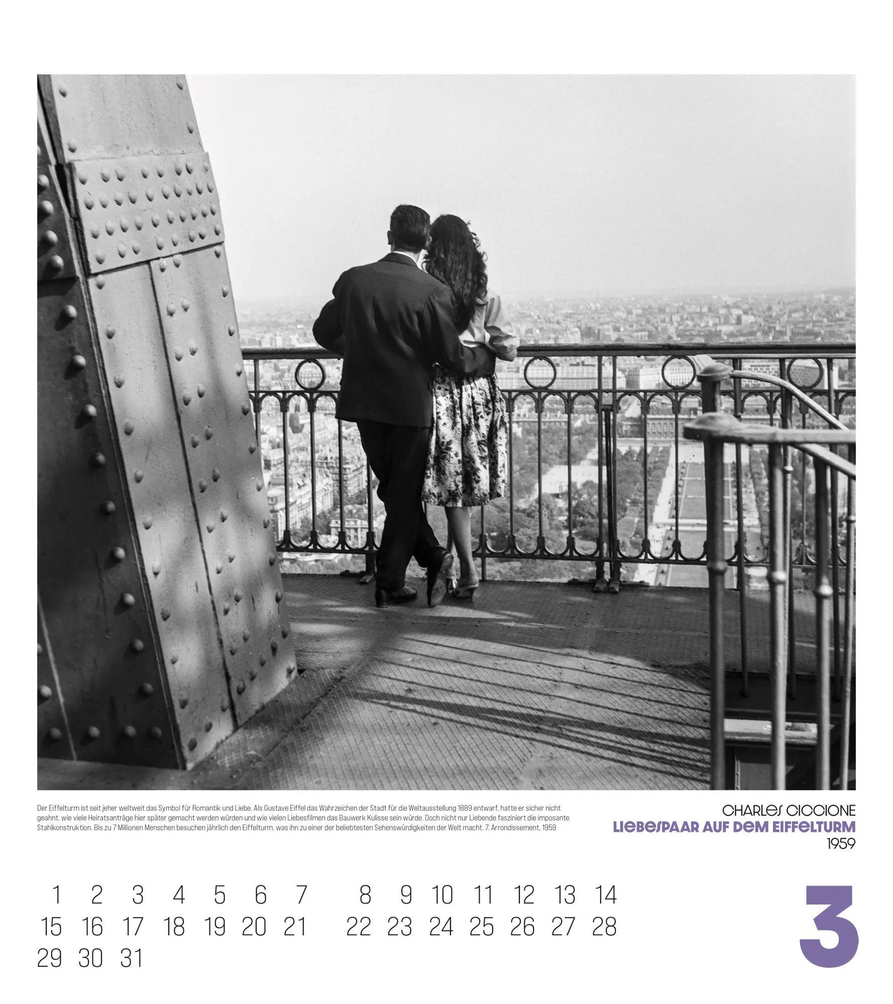 Bild: 9783838427256 | Paris, mon Amour Kalender 2027 | Ackermann Kunstverlag GmbH | Kalender