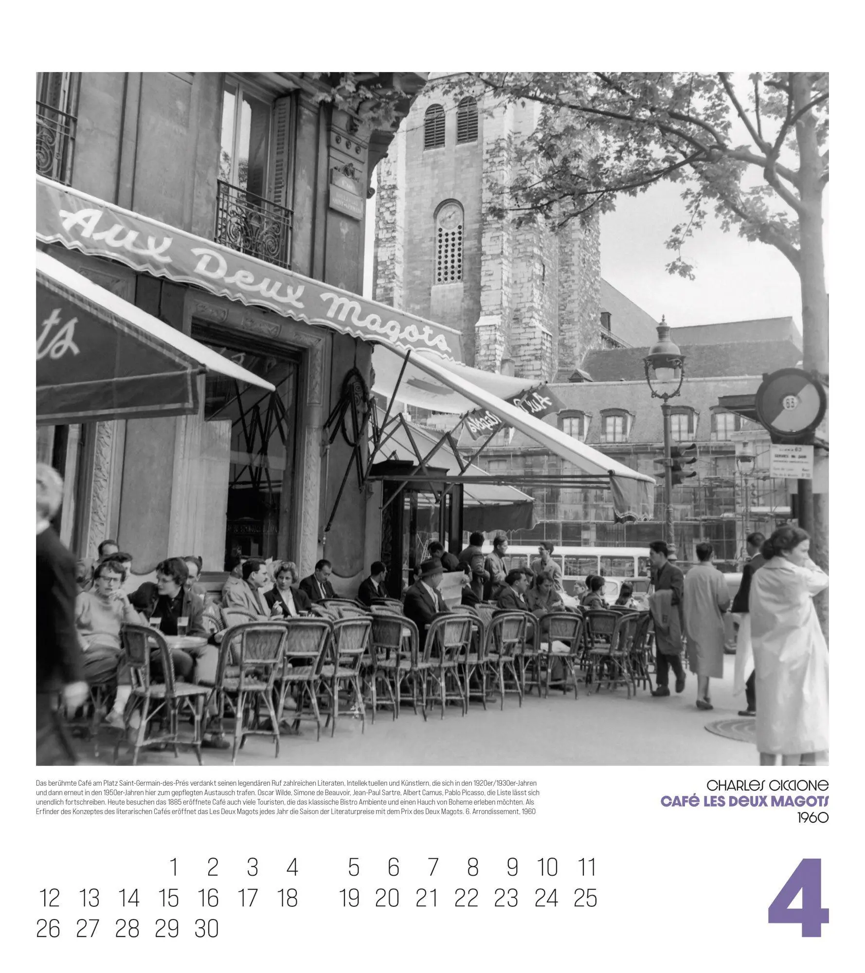 Bild: 9783838427256 | Paris, mon Amour Kalender 2027 | Ackermann Kunstverlag GmbH | Kalender