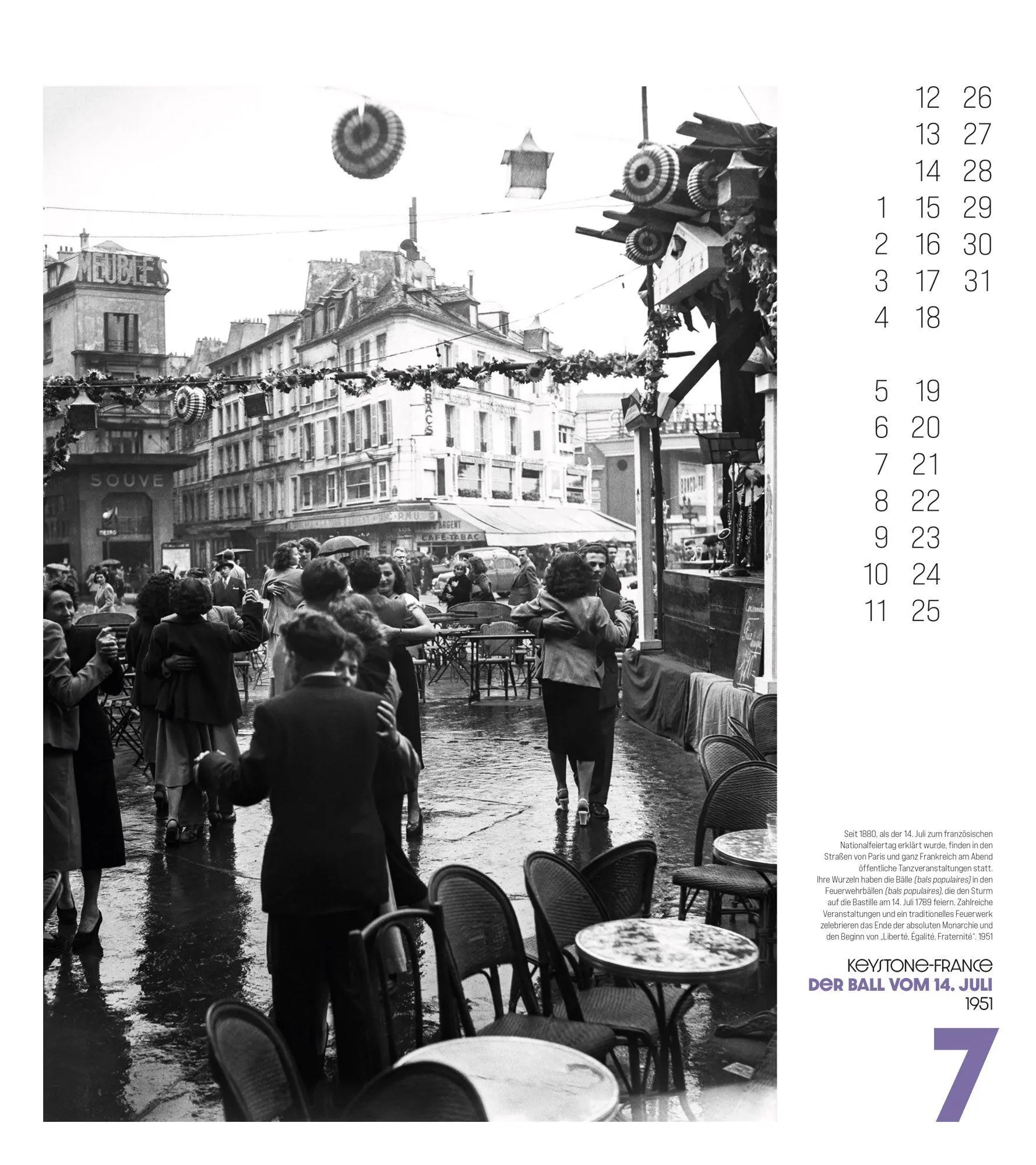 Bild: 9783838427256 | Paris, mon Amour Kalender 2027 | Ackermann Kunstverlag GmbH | Kalender