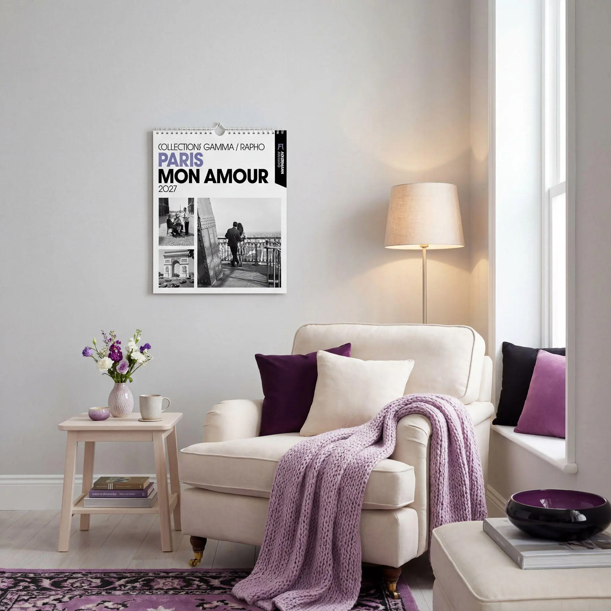 Bild: 9783838427256 | Paris, mon Amour Kalender 2027 | Ackermann Kunstverlag GmbH | Kalender