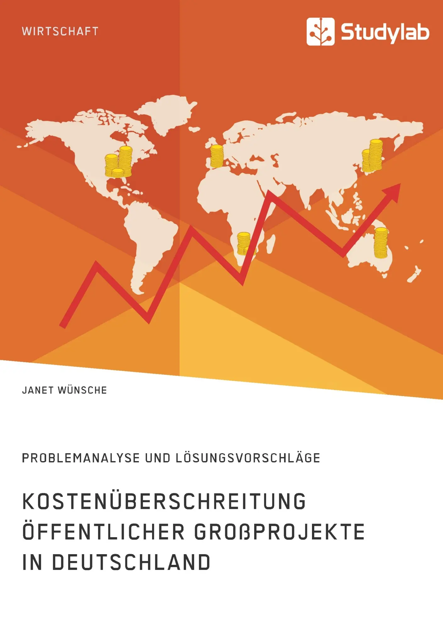 Cover: 9783960957256 | Kostenüberschreitung öffentlicher Großprojekte in Deutschland....