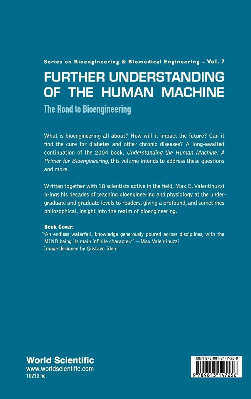 Rückseite: 9789813147256 | FURTHER UNDERSTANDING OF THE HUMAN MACHINE | Max E Valentinuzzi | Buch