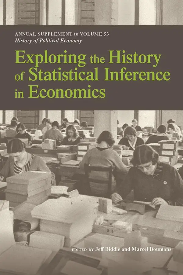 Cover: 9781478017356 | Exploring the History of Statistical Inference in Economics | Buch