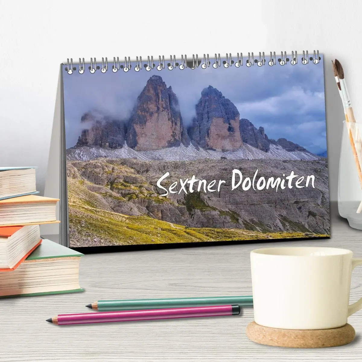 Bild: 9783457957356 | Sextner Dolomiten (Tischkalender 2026 DIN A5 quer), CALVENDO...