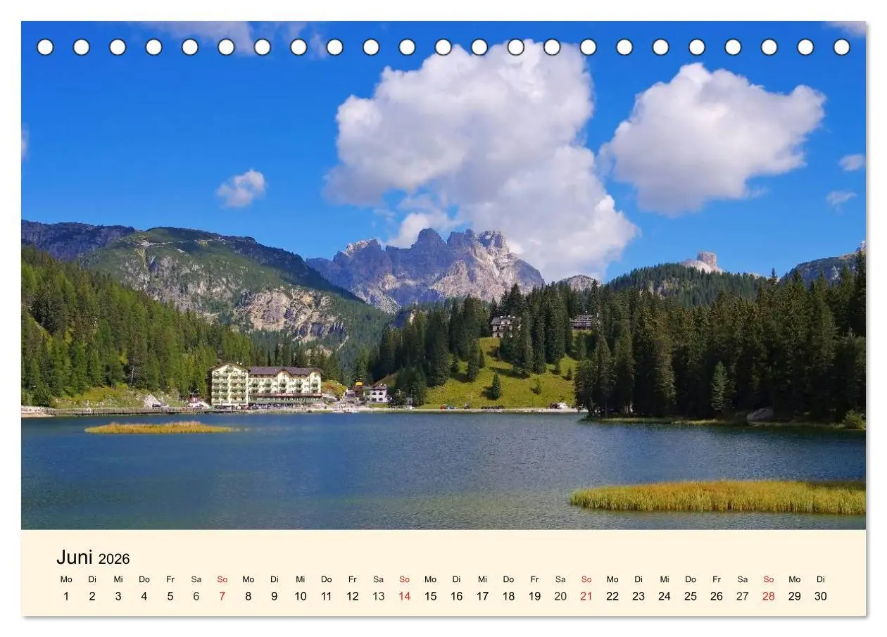Bild: 9783457957356 | Sextner Dolomiten (Tischkalender 2026 DIN A5 quer), CALVENDO...