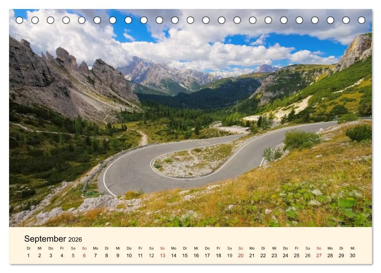 Bild: 9783457957356 | Sextner Dolomiten (Tischkalender 2026 DIN A5 quer), CALVENDO...
