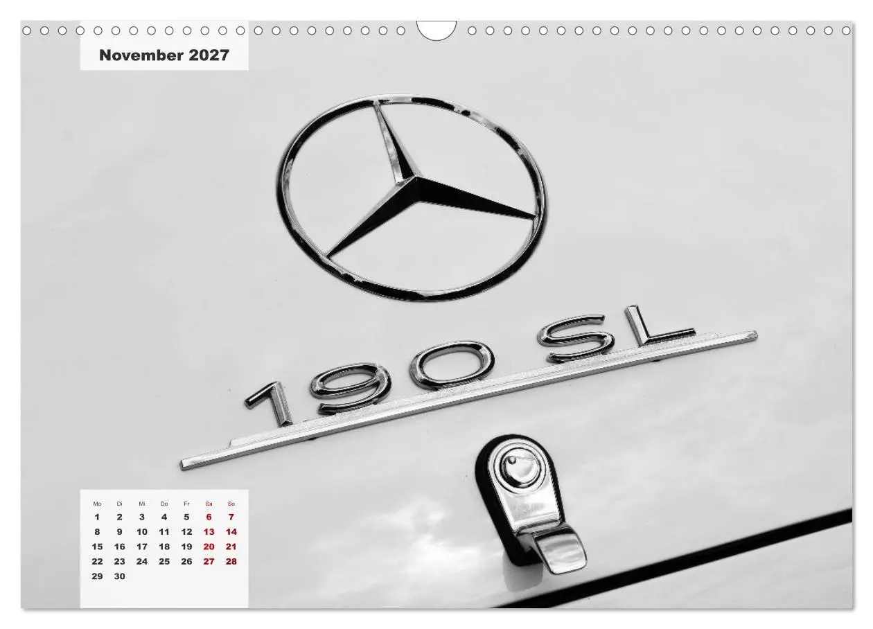 Bild: 9783569757356 | Mercedes Edel &amp; Fein (Wandkalender 2027 DIN A3 quer), CALVENDO...