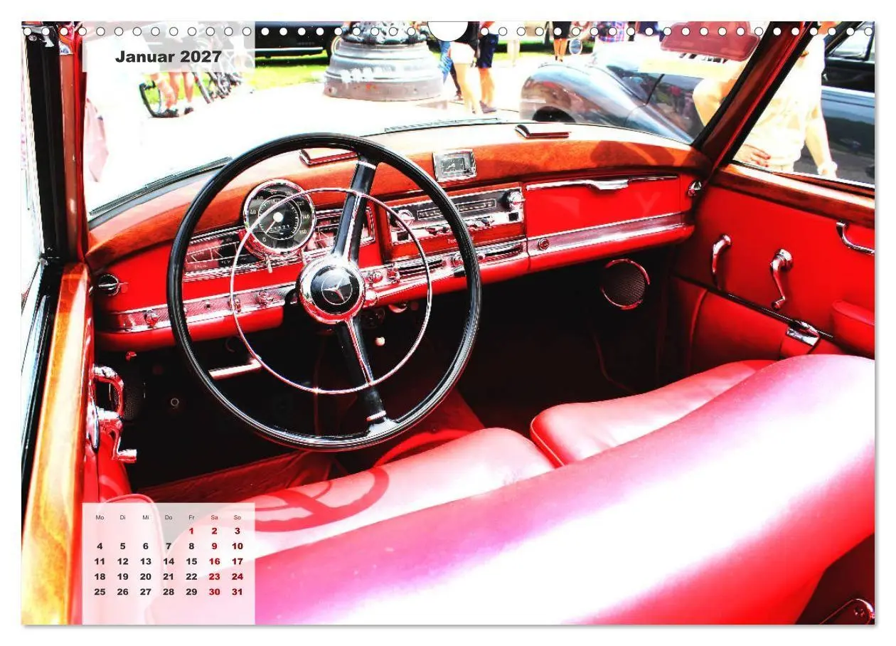 Bild: 9783569757356 | Mercedes Edel &amp; Fein (Wandkalender 2027 DIN A3 quer), CALVENDO...