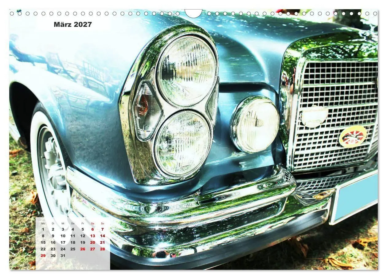 Bild: 9783569757356 | Mercedes Edel &amp; Fein (Wandkalender 2027 DIN A3 quer), CALVENDO...