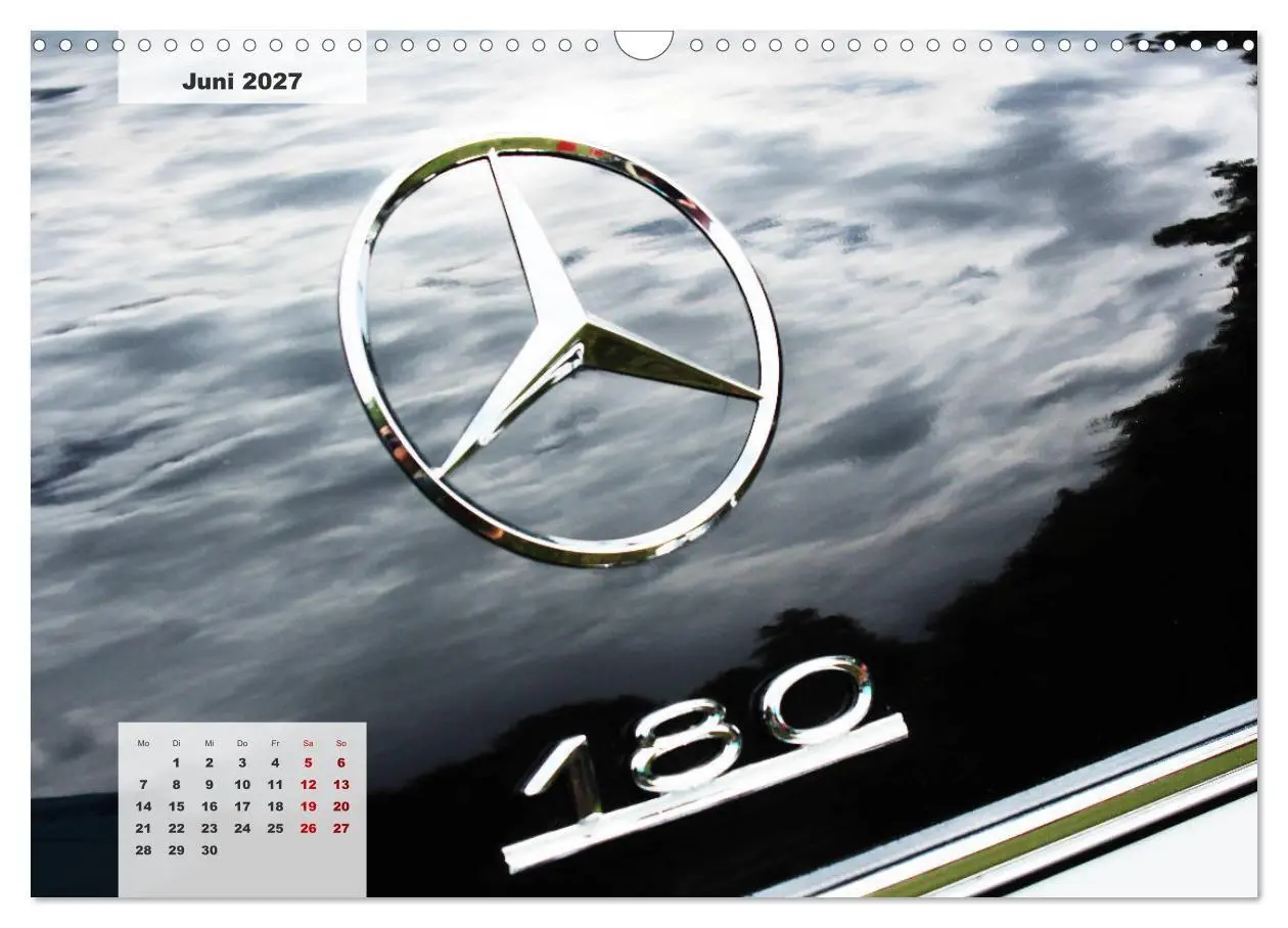 Bild: 9783569757356 | Mercedes Edel &amp; Fein (Wandkalender 2027 DIN A3 quer), CALVENDO...