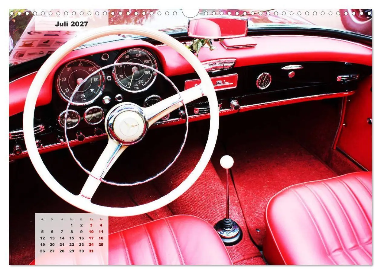 Bild: 9783569757356 | Mercedes Edel &amp; Fein (Wandkalender 2027 DIN A3 quer), CALVENDO...