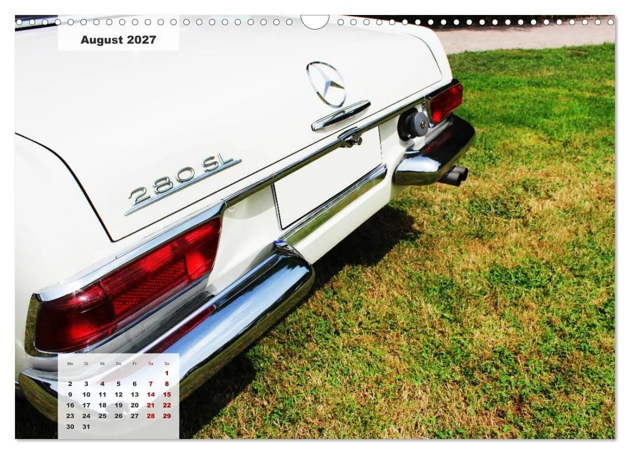 Bild: 9783569757356 | Mercedes Edel &amp; Fein (Wandkalender 2027 DIN A3 quer), CALVENDO...