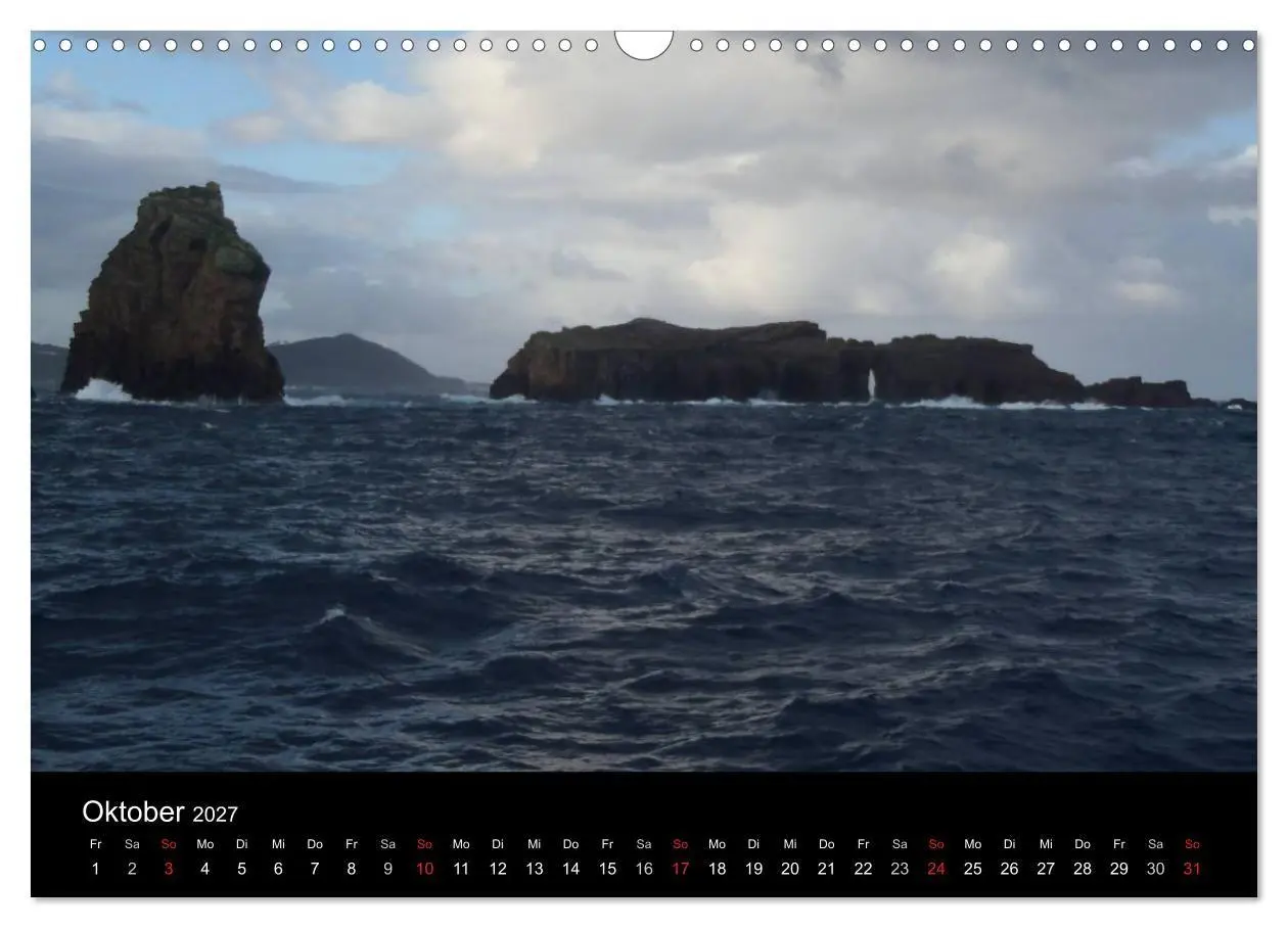 Bild: 9783594197356 | Azoren 2027 (Wandkalender 2027 DIN A3 quer), CALVENDO Monatskalender
