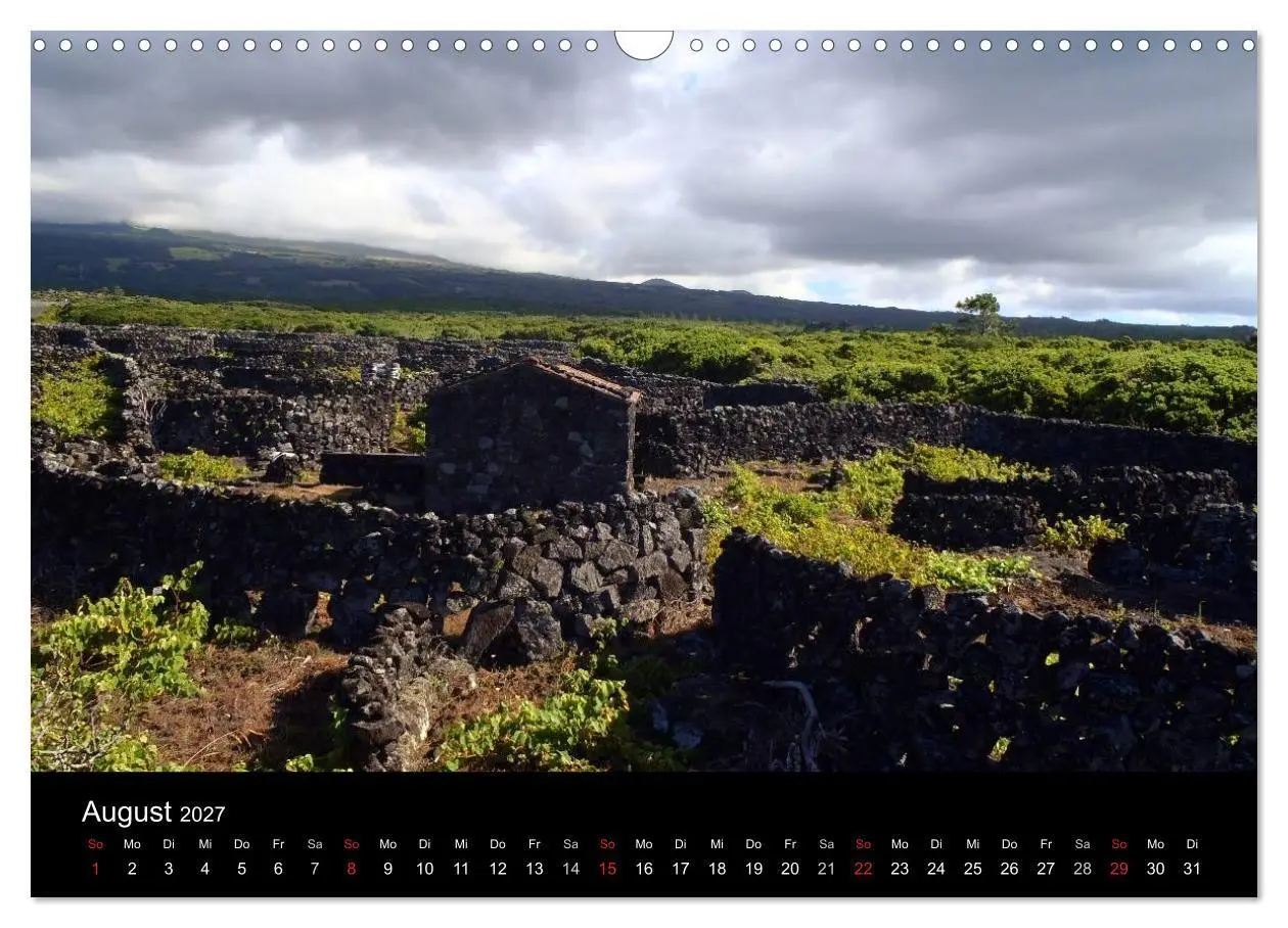 Bild: 9783594197356 | Azoren 2027 (Wandkalender 2027 DIN A3 quer), CALVENDO Monatskalender