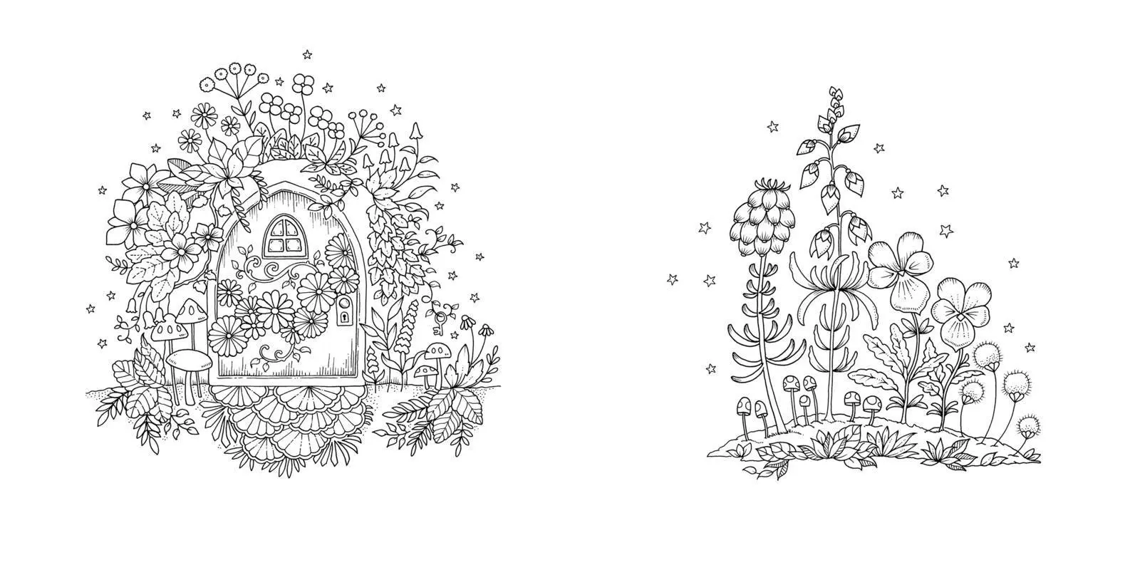 Bild: 9783747407356 | Wundervolle Wildblumen | @Johannabasford (u. a.) | Taschenbuch | 80 S.