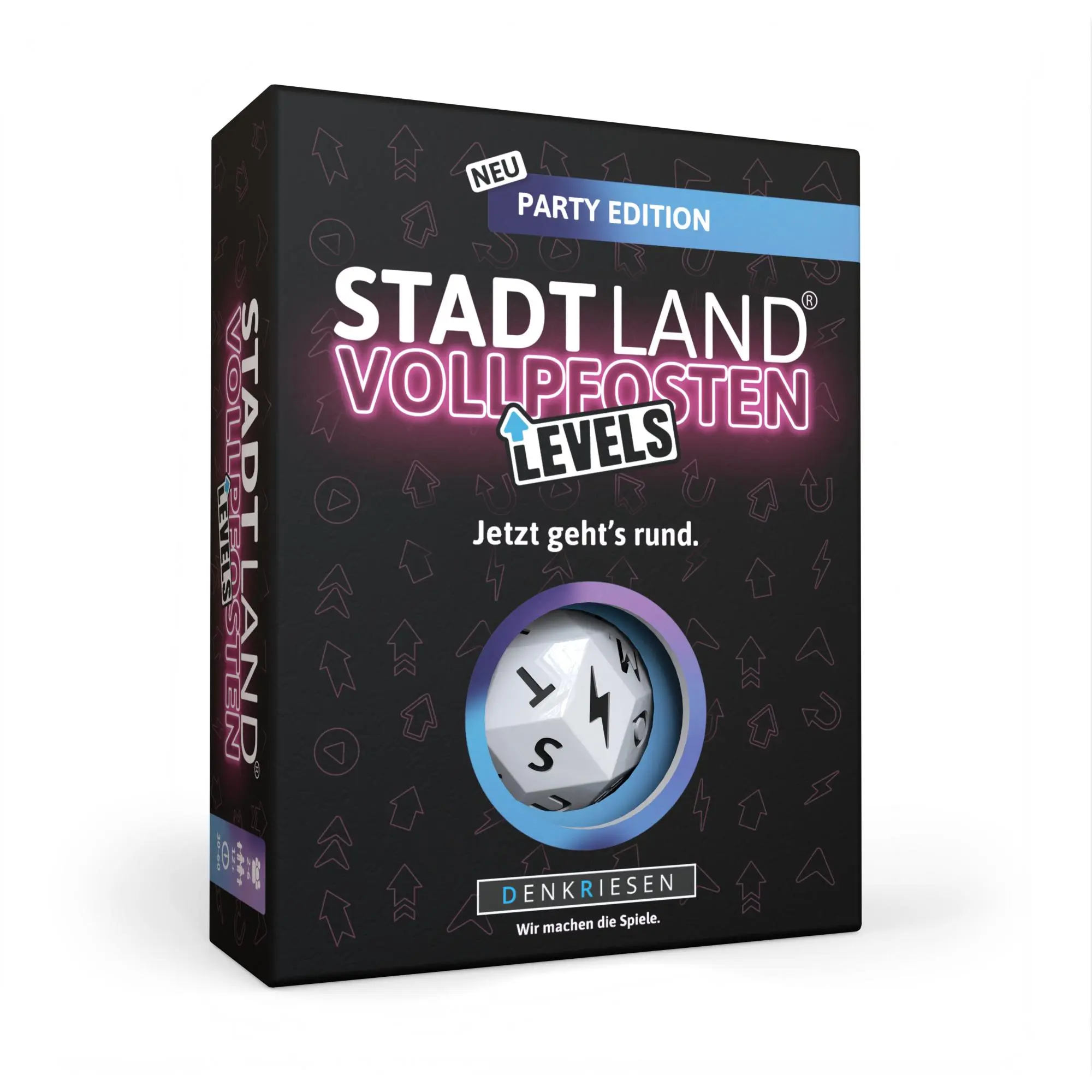 Cover: 4260528097456 | DENKRIESEN - STADT LAND VOLLPFOSTEN® - Levels - PARTY EDITION...