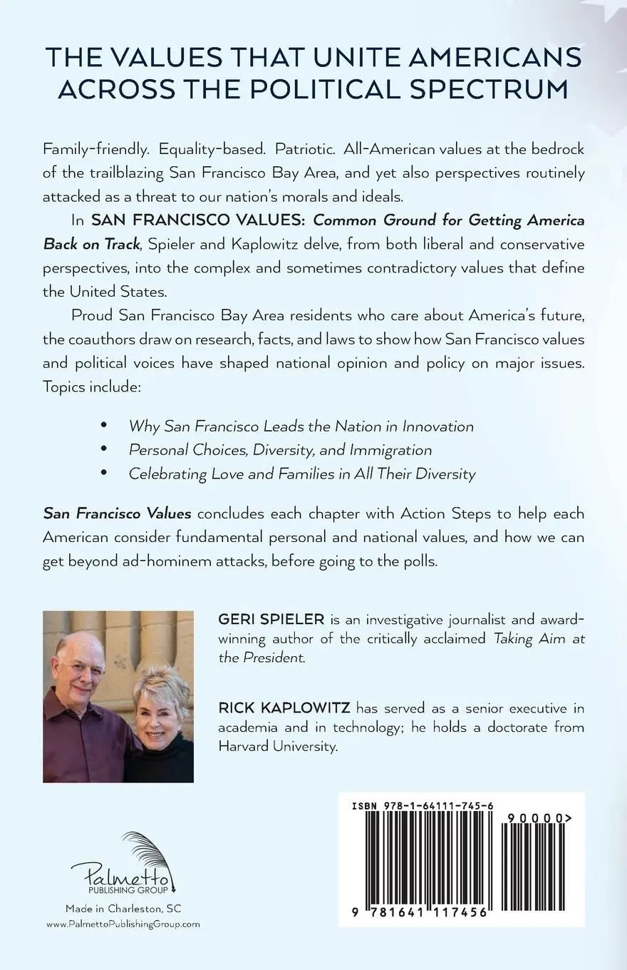 Rückseite: 9781641117456 | San Francisco Values | Common Ground for Getting America Back on Track