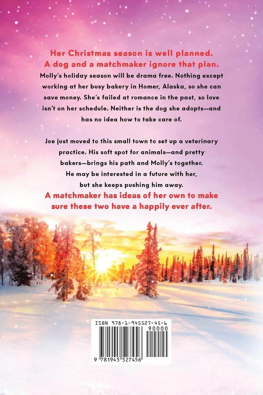 Rückseite: 9781945527456 | Merrily Matched | Large Print - An Alaska Matchmakers Romance Book 3.5