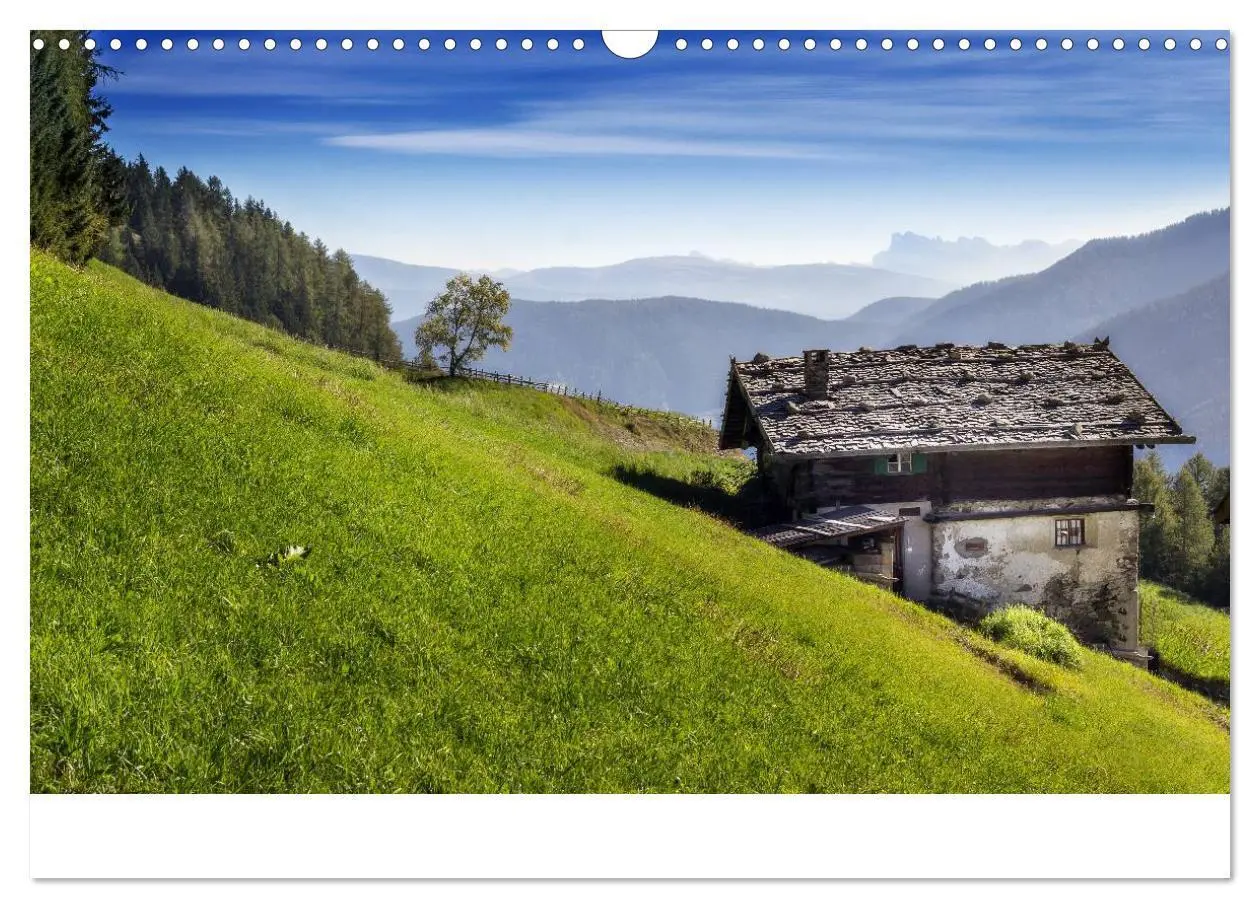 Bild: 9783435617456 | Bergbauernhöfe im Ultental (Wandkalender 2025 DIN A3 quer),...