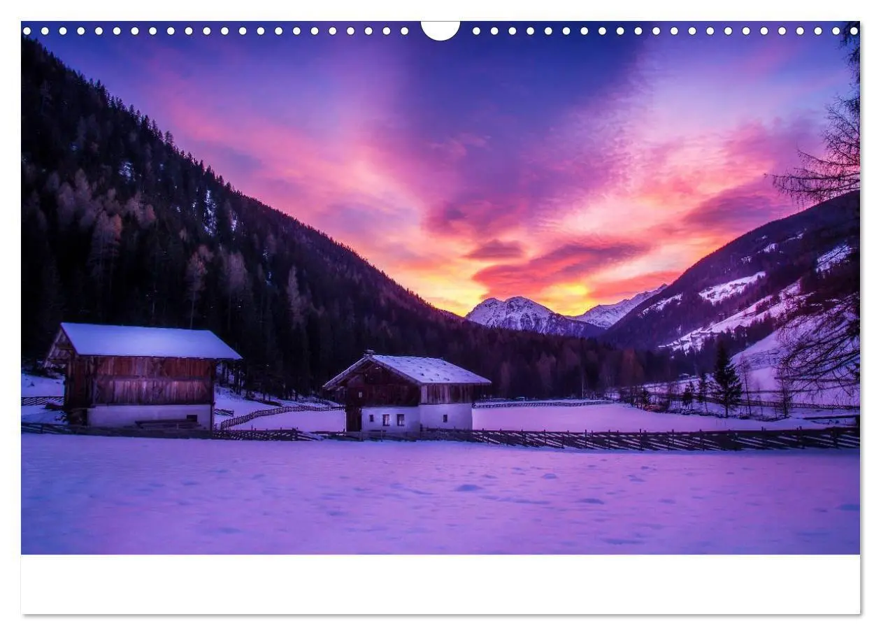 Bild: 9783435617456 | Bergbauernhöfe im Ultental (Wandkalender 2025 DIN A3 quer),...