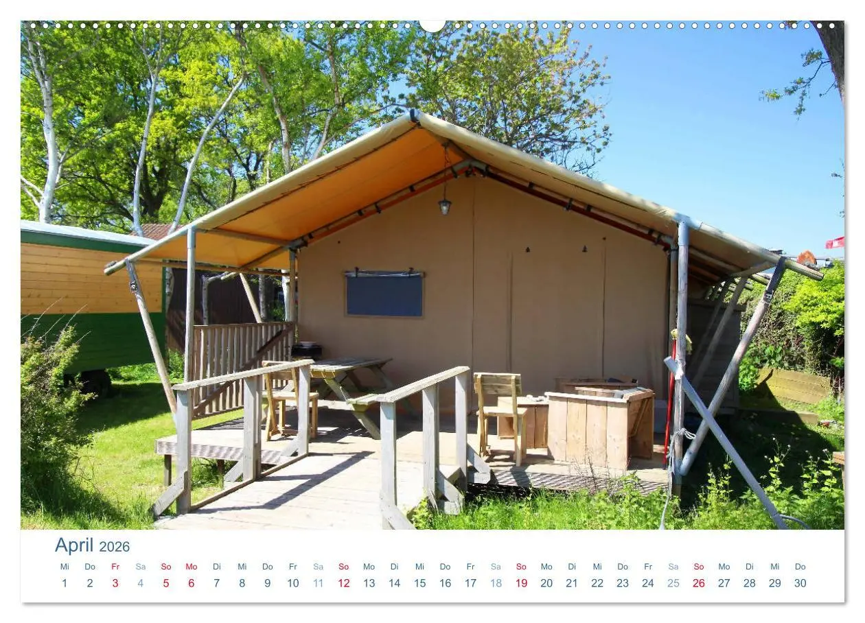 Bild: 9783516037456 | Freiheit auf Reisen 2026. Impressionen vom Camping und Zelten...