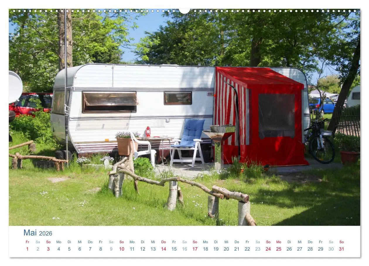 Bild: 9783516037456 | Freiheit auf Reisen 2026. Impressionen vom Camping und Zelten...
