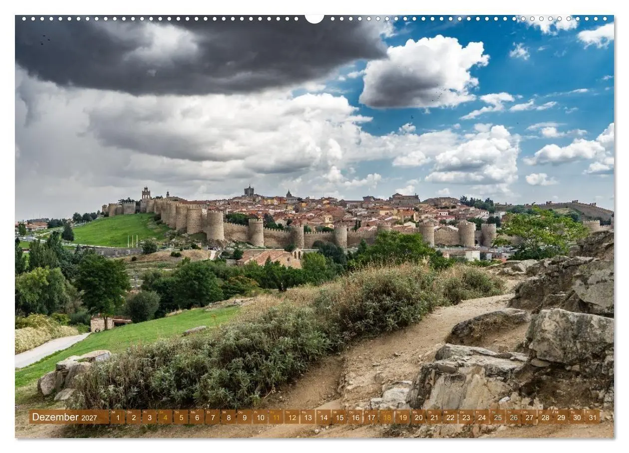 Bild: 9783569367456 | Spanische Landschaften (hochwertiger Premium Wandkalender 2027 DIN...