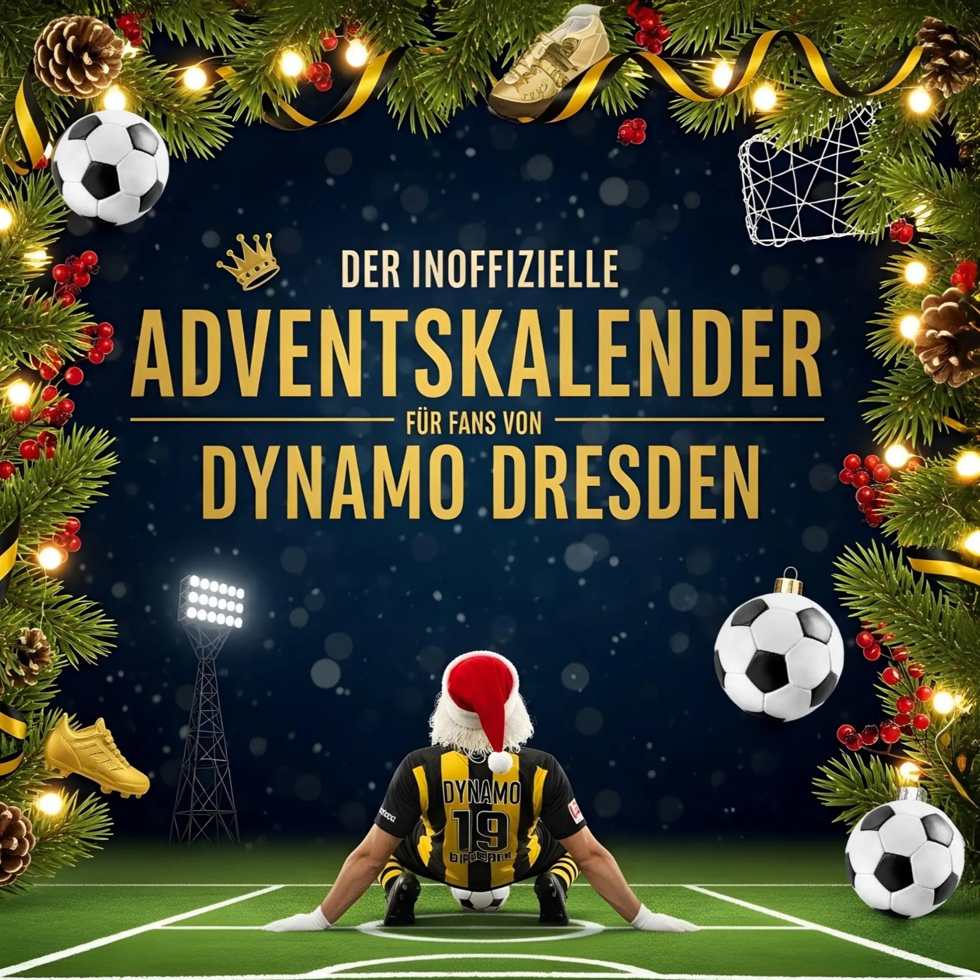 Cover: 9783695307456 | Der inoffizielle Adventskalender für Fans von Dynamo Dresden | Kaiser