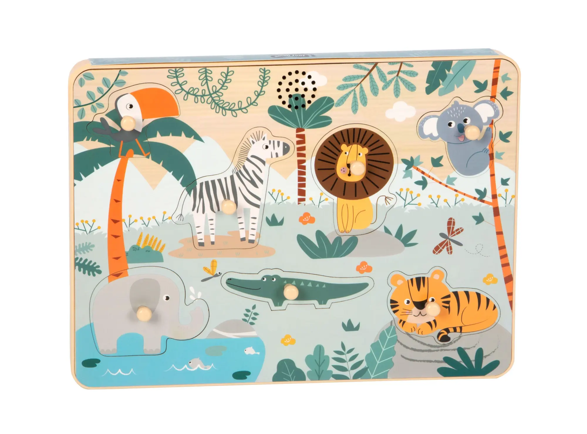 Bild: 4020972127556 | Setzpuzzle Tierlaute "Safari" | Spiel | 12755 | Deutsch | 2025