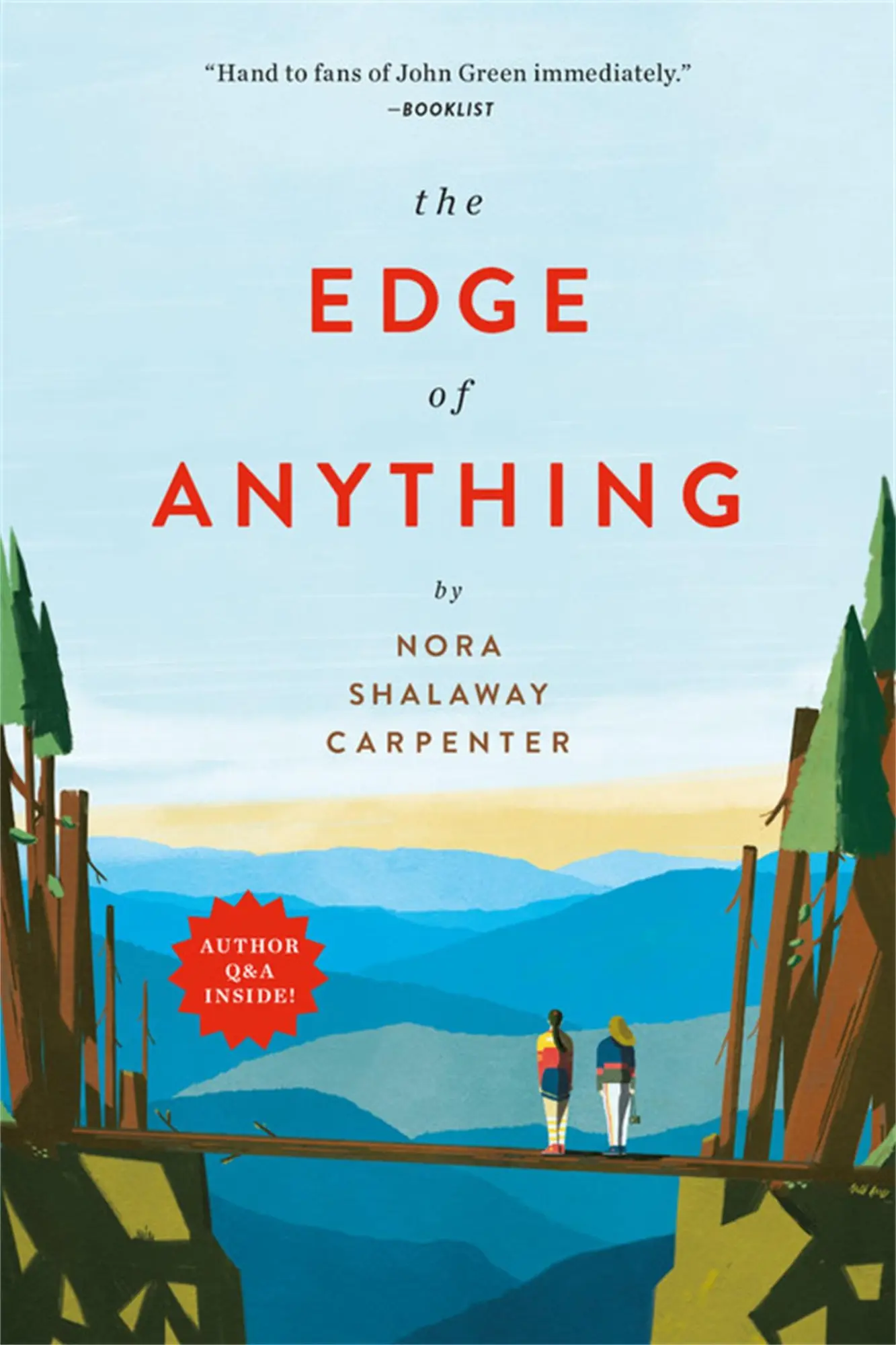Cover: 9780762467556 | The Edge of Anything | Nora Shalaway Carpenter | Taschenbuch | 2022
