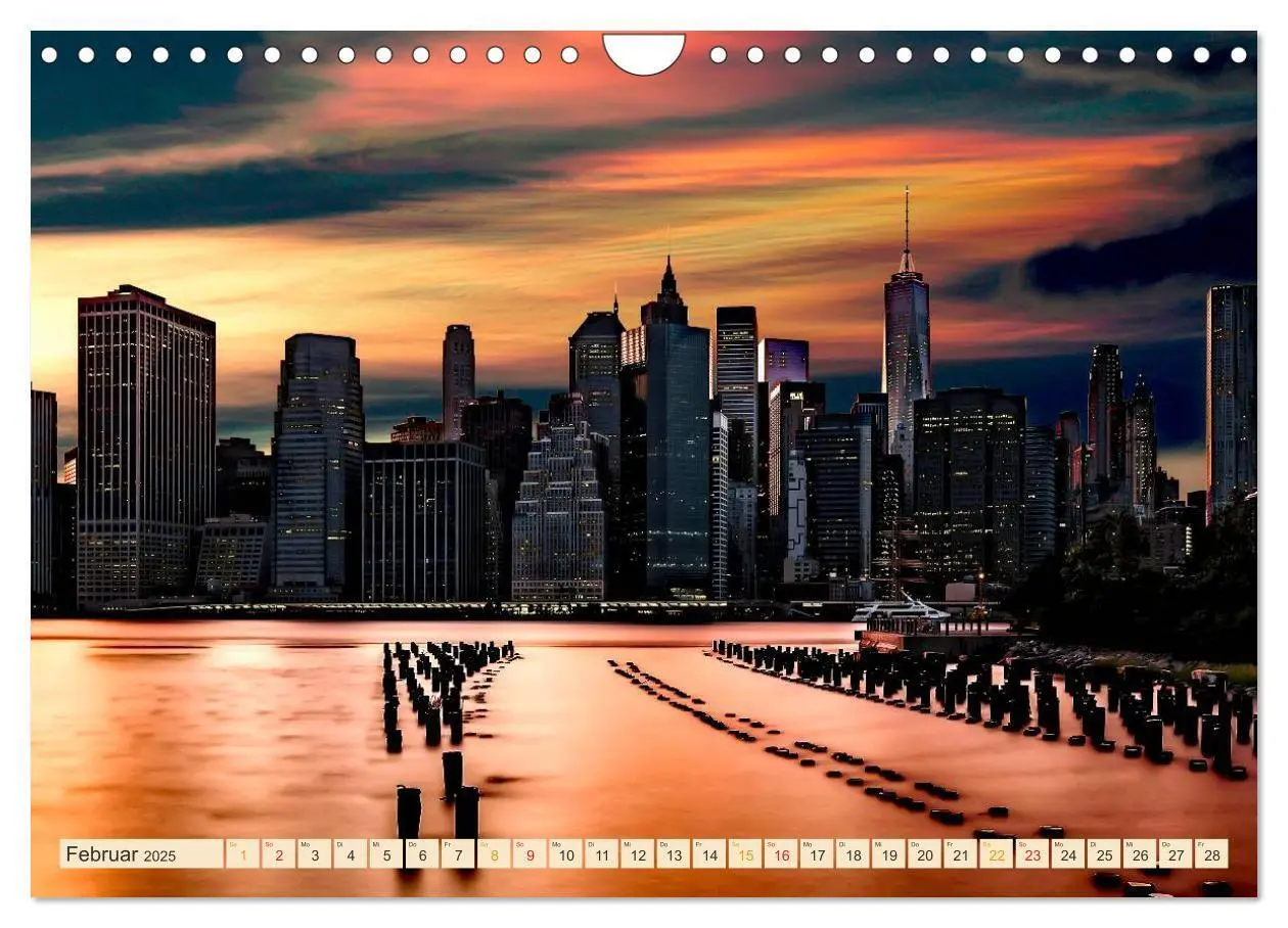 Bild: 9783435467556 | Metropolen der Welt - Skylines in der Nacht (Wandkalender 2025 DIN...