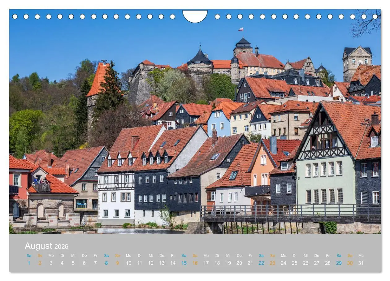 Bild: 9783457797556 | Kronach - drei Flüsse und eine Festung (Wandkalender 2026 DIN A4...