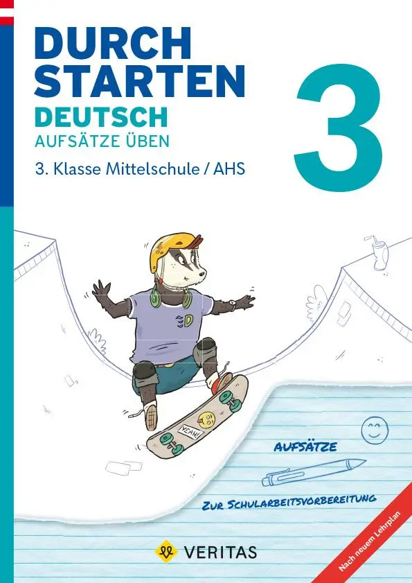 Cover: 9783710137556 | Durchstarten 3. Klasse - Deutsch Mittelschule/AHS - Aufsätze | Hofer