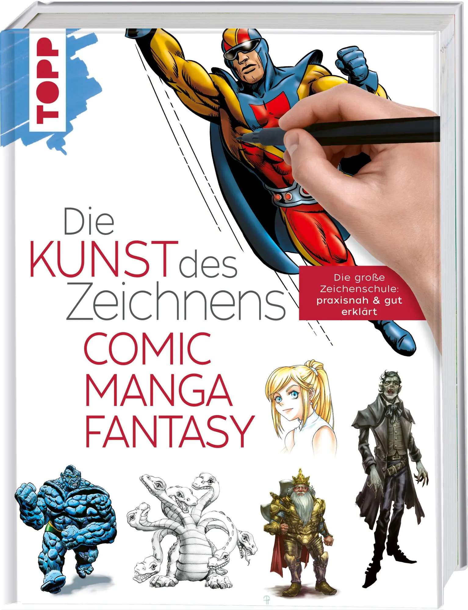 Cover: 9783772447556 | Die Kunst des Zeichnens - Comic, Manga, Fantasy | Frechverlag | Buch