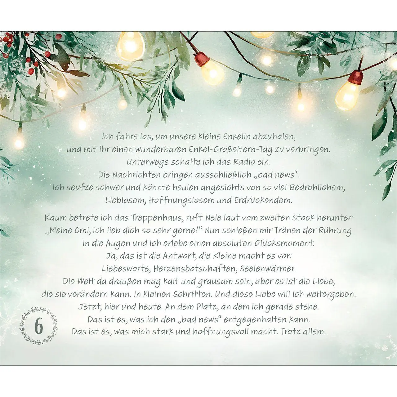 Bild: 9783863387556 | Friedliche Augenblicke im Advent | Doro Zachmann | Kalender | 26 S.