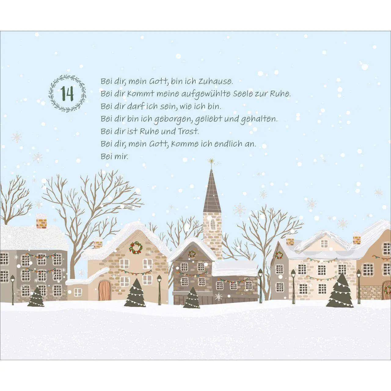 Bild: 9783863387556 | Friedliche Augenblicke im Advent | Doro Zachmann | Kalender | 26 S.