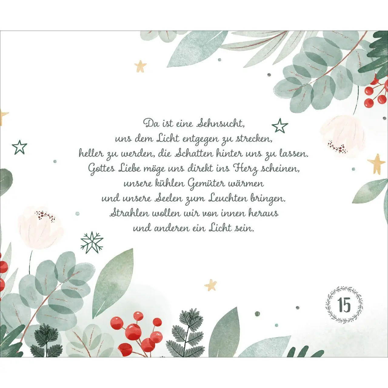 Bild: 9783863387556 | Friedliche Augenblicke im Advent | Doro Zachmann | Kalender | 26 S.