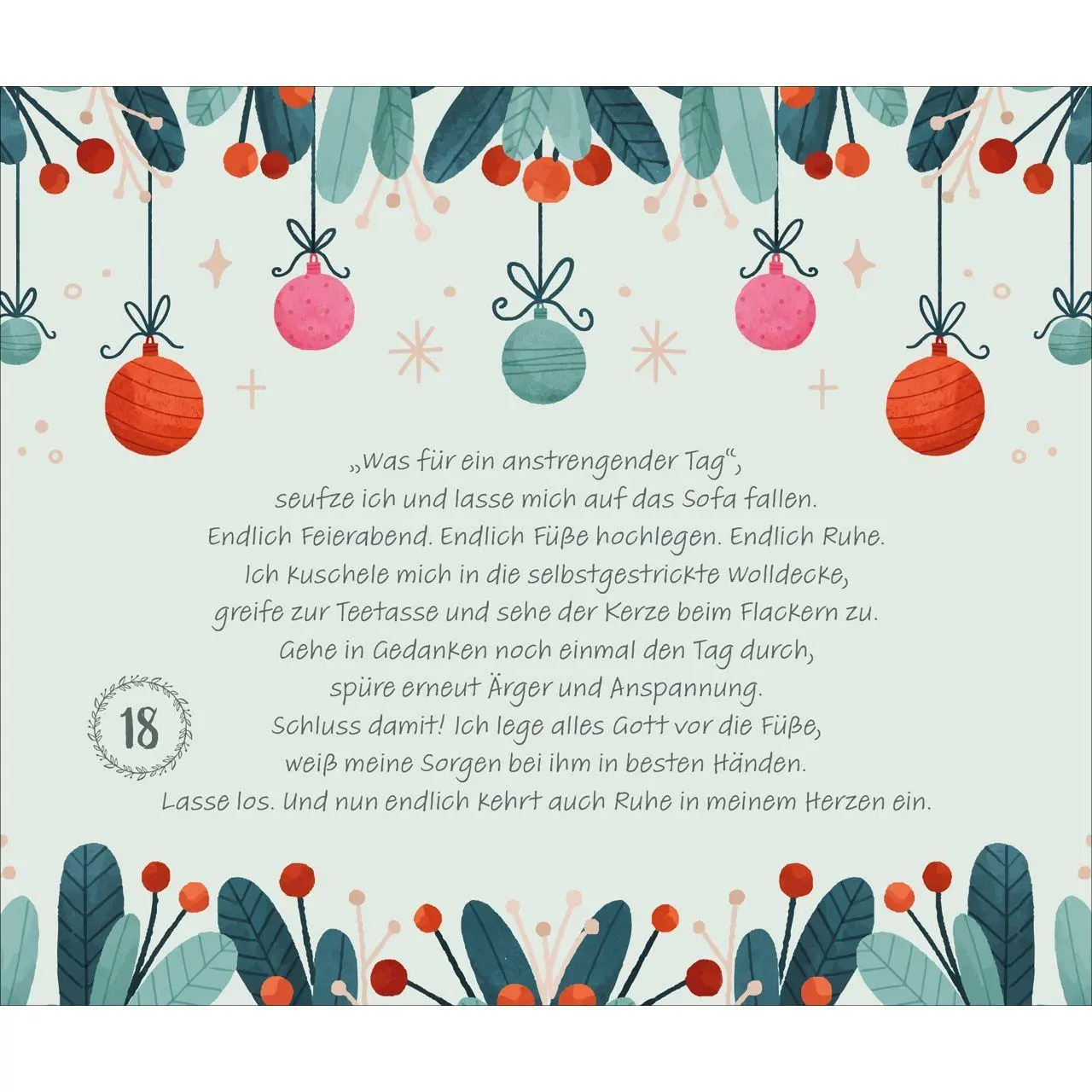 Bild: 9783863387556 | Friedliche Augenblicke im Advent | Doro Zachmann | Kalender | 26 S.