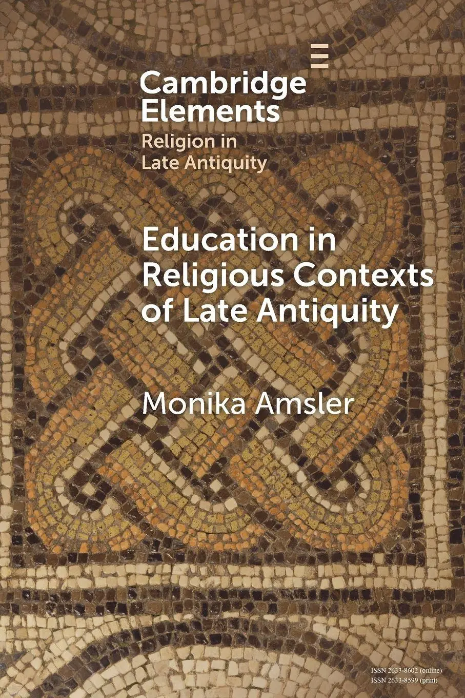 Cover: 9781009337656 | Education in Religious Contexts of Late Antiquity | Monika Amsler
