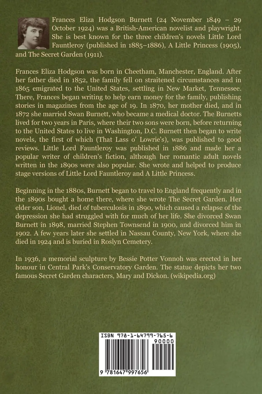 Rückseite: 9781647997656 | Robin | Frances Hodgson Burnett | Taschenbuch | Englisch | 2020