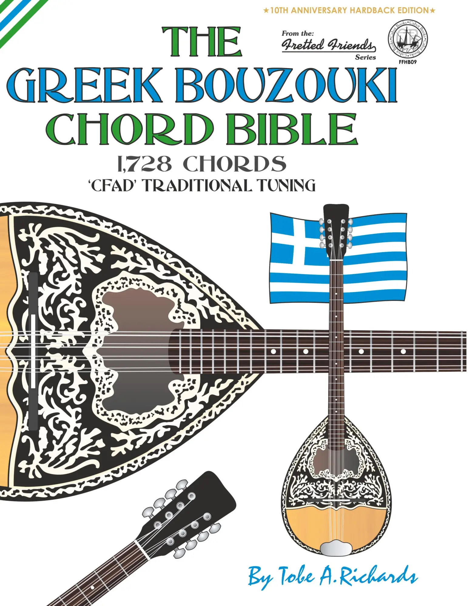 Cover: 9781906207656 | The Greek Bouzouki Chord Bible | CFAD Standard Tuning 1,728 Chords