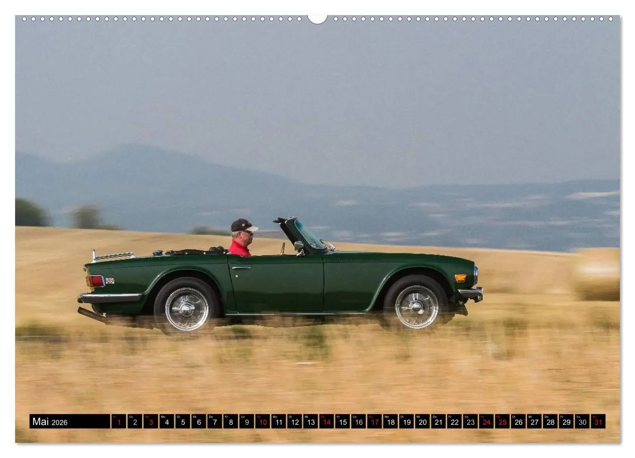 Bild: 9783516017656 | Die schönsten Oldtimer 2026 (Wandkalender 2026 DIN A2 quer),...