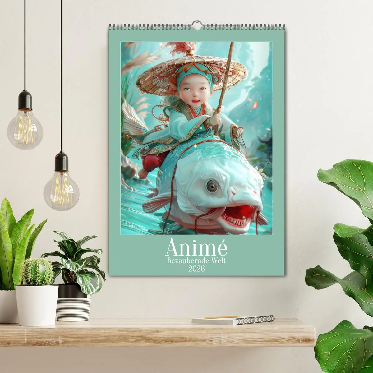 Bild: 9783516257656 | Animé - Bezaubernde Welt (Wandkalender 2026 DIN A2 hoch), CALVENDO...
