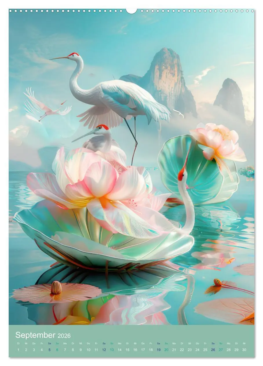 Bild: 9783516257656 | Animé - Bezaubernde Welt (Wandkalender 2026 DIN A2 hoch), CALVENDO...