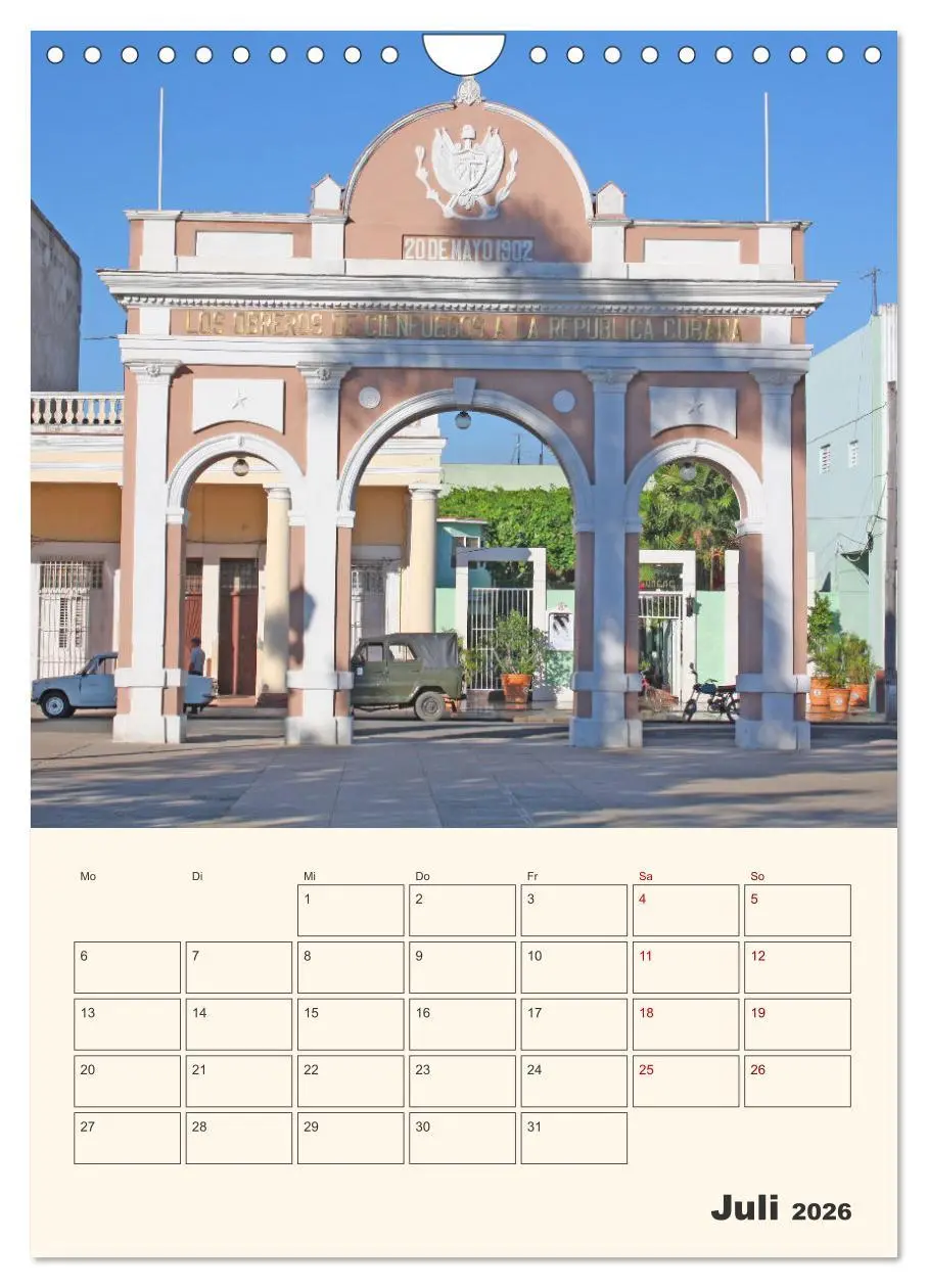 Bild: 9783516327656 | Kuba - Inselparadies in der Karibik (Wandkalender 2026 DIN A4...
