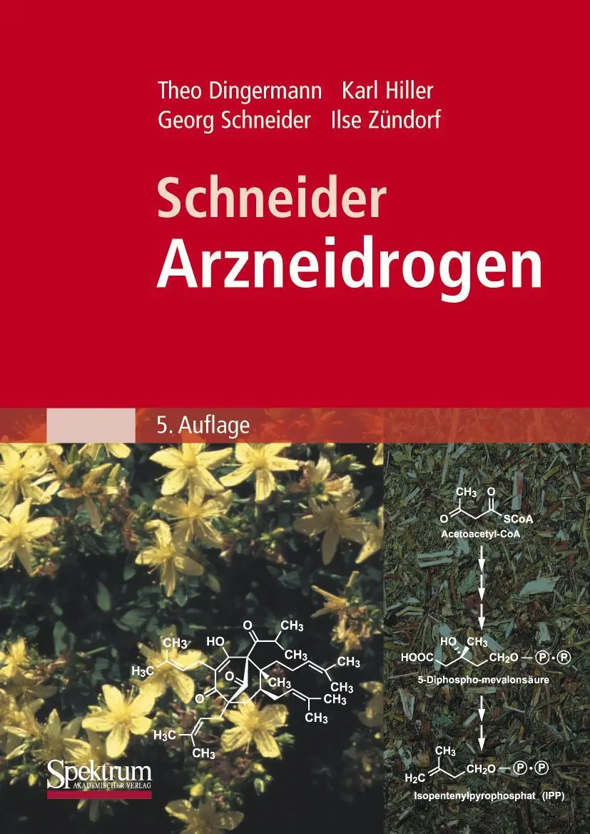 Cover: 9783827427656 | Schneider - Arzneidrogen | Theo Dingermann (u. a.) | Taschenbuch | xv