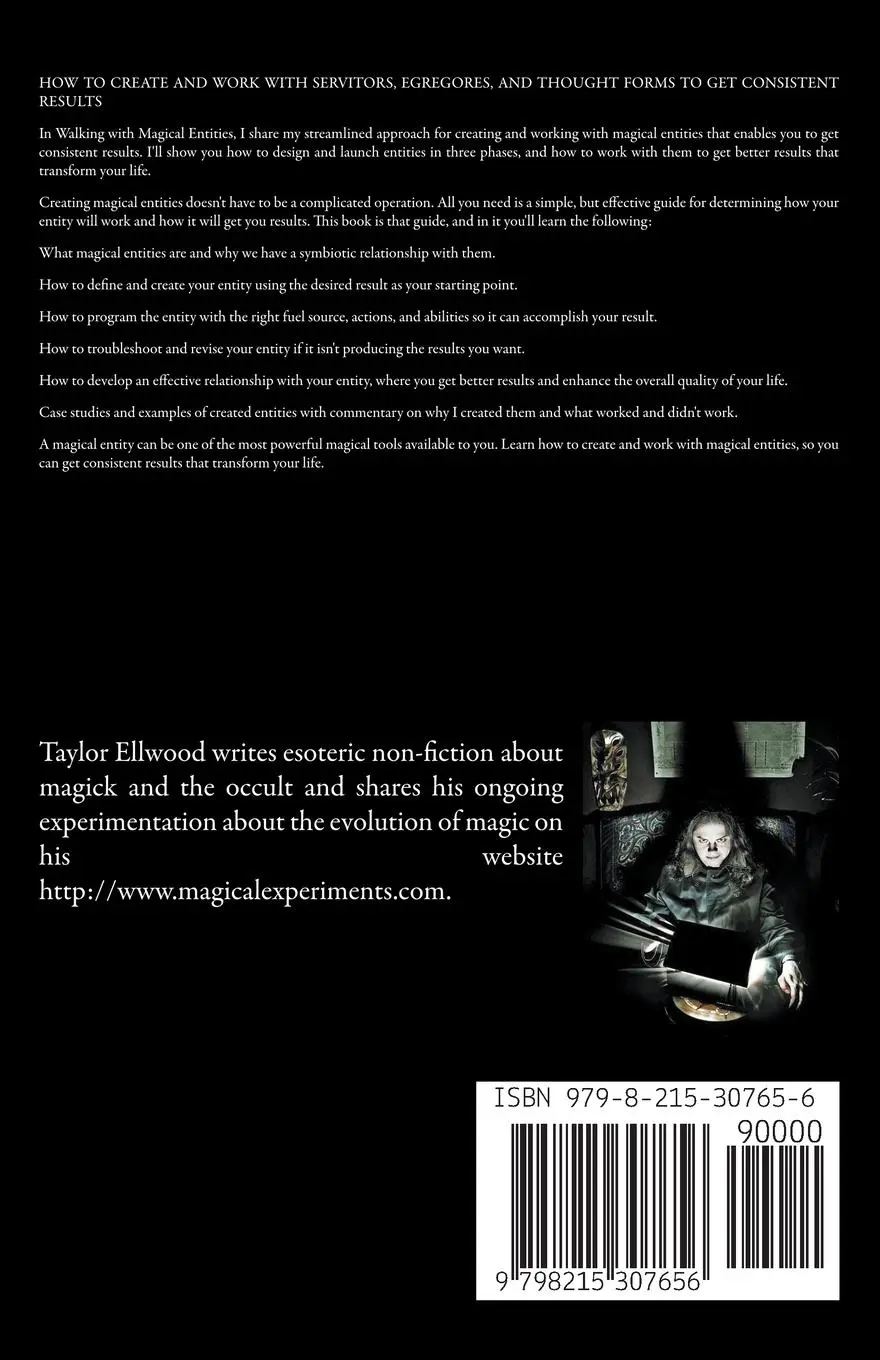 Rückseite: 9798215307656 | Walking with Magical Entities | Taylor Ellwood | Taschenbuch | 2020
