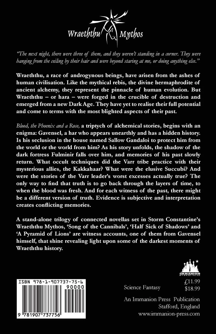 Rückseite: 9781907737756 | Blood, the Phoenix and a Rose | An Alchymical Triptych | Constantine